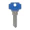 Hillman HILLMAN Traditional Key House/Office Key Blank 70 DE6/ DE5/ HR1/ MD17 Single For Dexter Locks, PK4 88552 - alternate 1